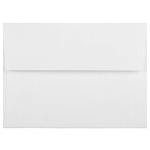 JAM PAPER A6 Strathmore Προσκλήσεις Φάκελοι - 4 3/4 x 6 1/2 - Λευκό Λινό - 100/Συσκευασία