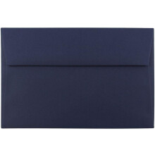 JAM PAPER A9 Πολυτελή Φάκελοι - 5 3/4 x 8 3/4 - Ναυτικό Μπλε - 100/Συσκευασία