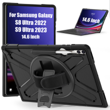 (Black, S8 Ultra 14.6 X906) Tablet Case For Samsung Galaxy Tab S8 S9 Ultra 14.