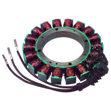 Nieuwe stator compatibel met Harley Davidson motorfiets 38 AMP Big Twin Softail Fat Boy Heritage Classic Night Train Dyna Super Glide 30017-01 30017-
