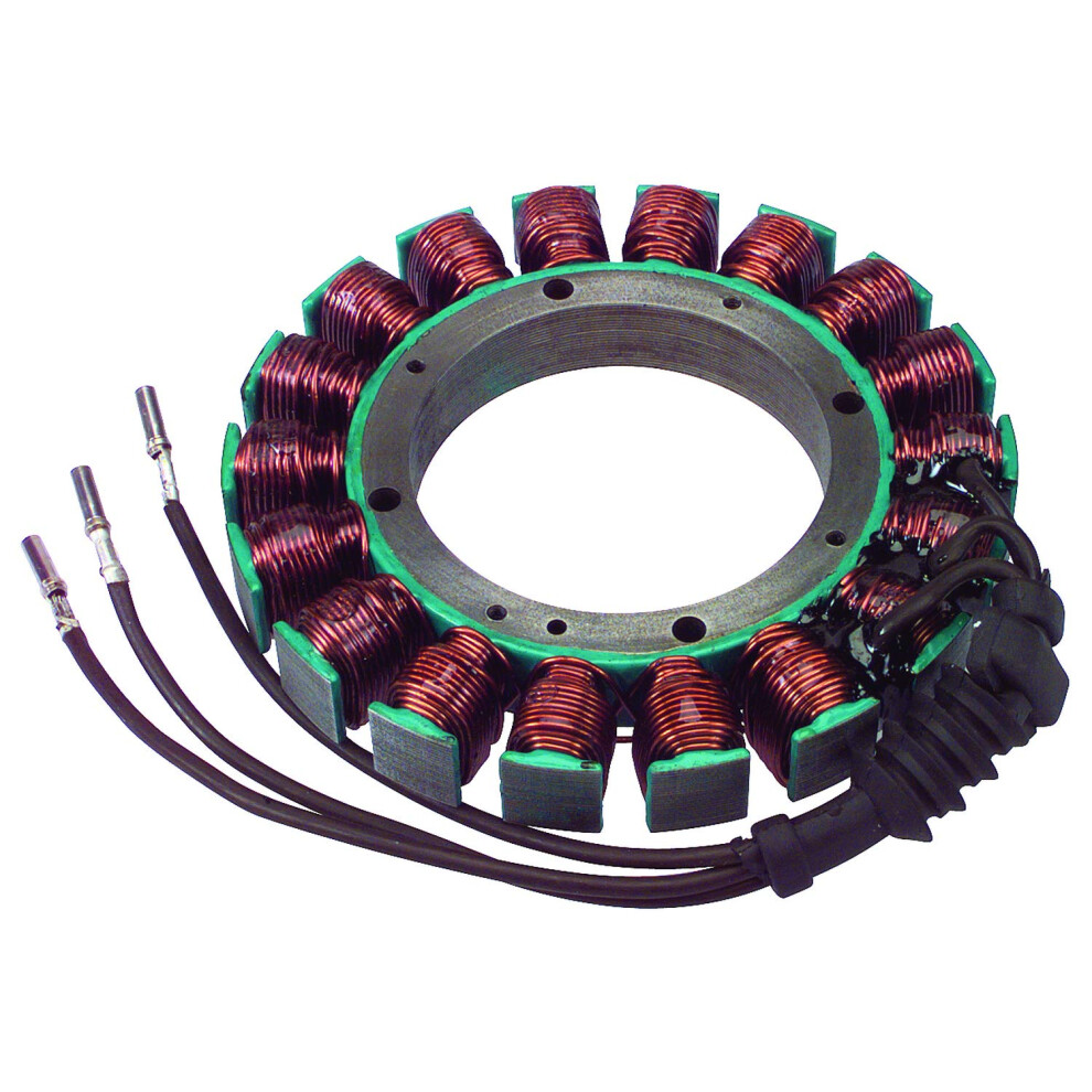 New Stator Compatible With Harley Davidson Motorcycle 38 Amp Big Twin Softail Fat Boy Heritage Classic Night Train Dyna Super Glide 30017-01 30017-01 194454010903