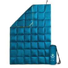 4Monster Down Camping Blanket - Outdoor Travel Quilt Puffy 650 Fill Opvouwbaar Lichtgewicht Wind & Waterdicht | Ideaal voor Stadion Backpacking Kamper