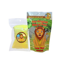 Punga originala de Poo Lion Poop (bumbac galben) pentru cadouri noutate pentru caca Gag