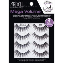 Ardell Valse Wimpers Mega Volume 253 1 verpakking (4 paar per verpakking)