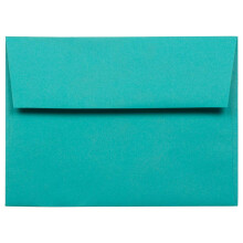 Farebn    ob   lky na pozv   nky JAM PAPER A6 - 4 3/4 x 6 1/2 - morsk    modr   , recyklovan    - 100 ks/balenie