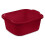 Sterilite Extra Large Multi-Functional Home 12-Quart Afwas Pan, Rood (8 Pack) 1