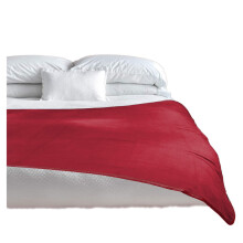 TOP 100% Waterdichte Dekens Rood/Grijs Houdt Je Bed Droog!