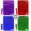 Sacos de celofane AnapoliZ 100 peas de cores misturadas (6 polegadas x 9 polegadas) | Sacos coloridos para violoncelo com laos torcidos | Sacos 2