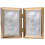 Lawrence Frames Classic Bead Picture Frame  3.5x5 Double  Gold  2 Count 1