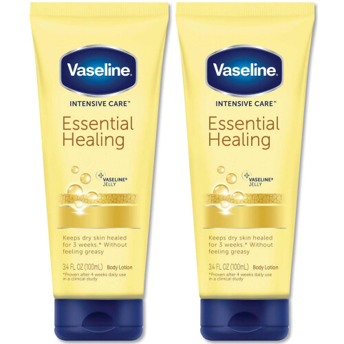 Vaseline Intensive Care Essential Healing Lotion 3,4 ounce (pak van 2)