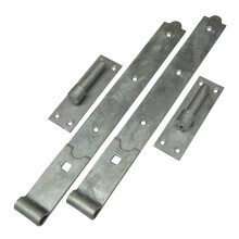 (30") Galvanised Hook and Band Gate Hinges Straight
