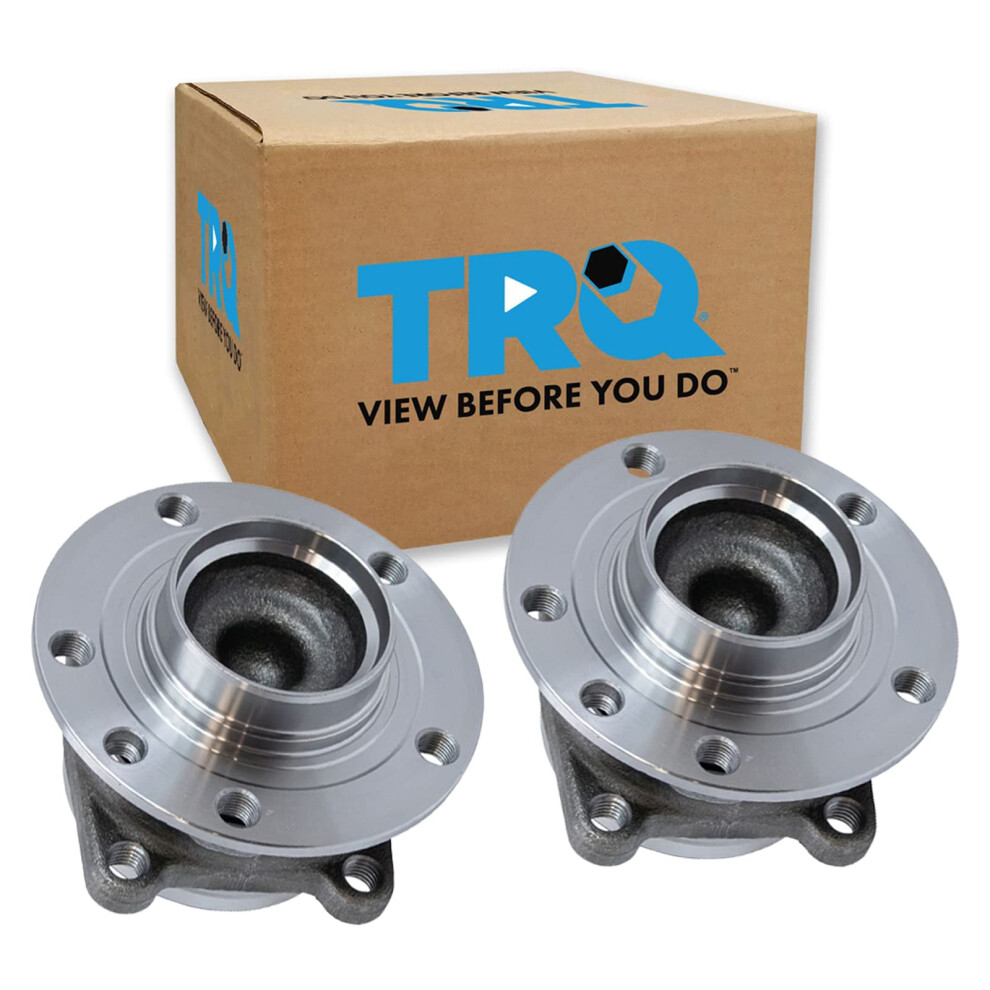Trq Rear Wheel Hub Bearings Assembly Set Compatible With 2015-2017 Chrysler 200 2014-2022 Jeep Cherokee 191213520154