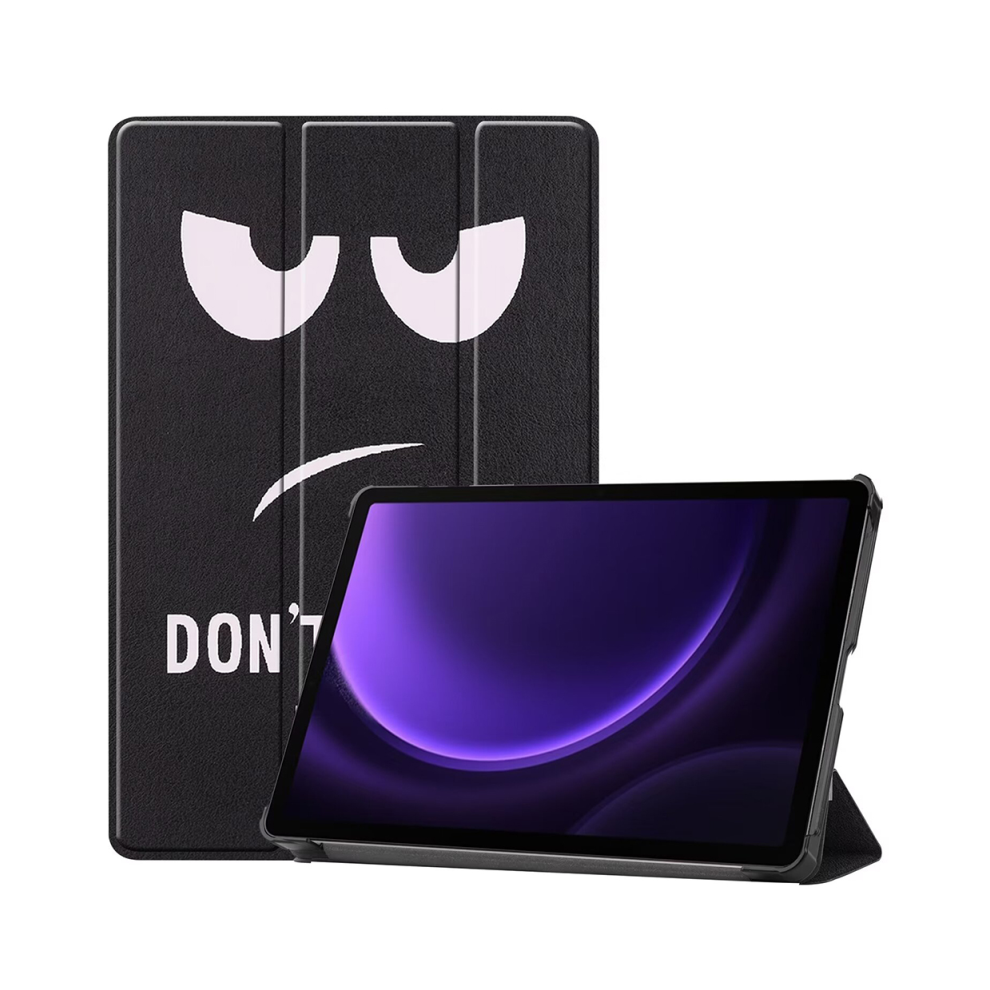 (Big Eyes) For Samsung Tab A9 Plus Case 11 Inch Tri-Fold Leah 967854313291