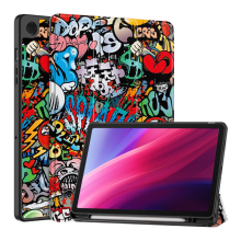 (Graffiti) For Samsung Tab A9 Plus Case 11 inch Tri-fold Leah