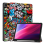 (Graffiti) For Samsung Tab A9 Plus Case 11 inch Tri-fold Leah 1