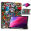 (Graffiti) For Samsung Tab A9 Plus Case 11 inch Tri-fold Leah 2