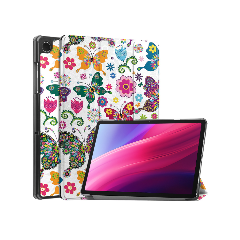 (Butterfly) For Samsung Tab A9 Plus Case 11 Inch Tri-Fold Leah 967854313284