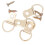 X-Hooks Brass D Rings For Picture Frames (4 Pack) 3