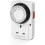 Desiretech Plug-in Timer Switch, 24 Hour Segment Timer,Light Timer Plug Socket to Control Appliances Up to 3120W,Home Security Timer ( Pack of 1 ) 1