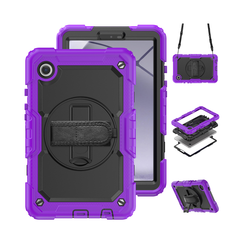 (L With Straps, Tab A9 8.7 2023) 360Æ³ Rotatable Multi-Functional Case For Samsung G 967854312720