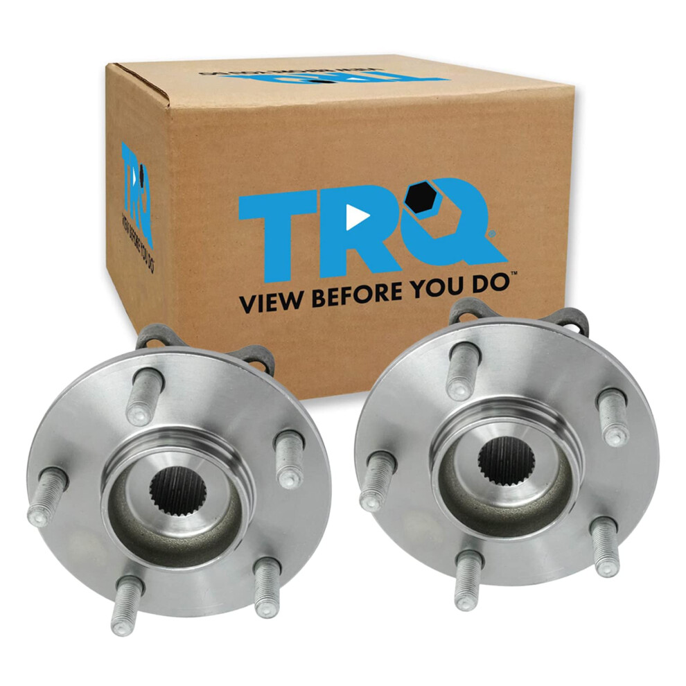 Trq Rear Wheel Hub Bearings Assembly Set Compatible With 2018-2020 Mitsubishi Eclipse Cross 2014-2020 Outlander Outlander Phev 2013-2015 Outlander Spo 191213521601