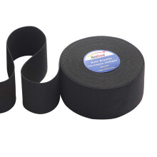 Hanfinee 1-1/2 tum bred sy p elastiskt band stickat elastiskt med tung stretch fr att sy hantverk diy midjeband sngcke manschett (svarta 15 m