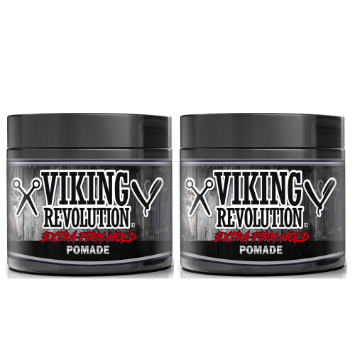 Viking Revolution Pomade Υψηλής Σταθερότητας για Άνδρες - Στυλ & Φινίρισμα Μαλλιών (2 Τεμάχια)
