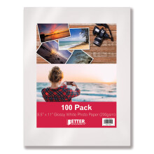 Beter Kantoorproducten Glanzend Fotopapier, 8.5 x 11 Inch, 100 Vellen, 200 gsm, A4 Formaat