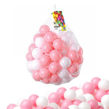 Zuvo Pink Ball Pit Balls 300 Pack for childrens - Colorful Plastic Balls for Kids' Pool & Ball Pits