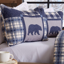 Great Bay Home Lodge Κουβέρτα Κρεβατιού Twin/Twin XL με 1 Μαξιλαροθήκη