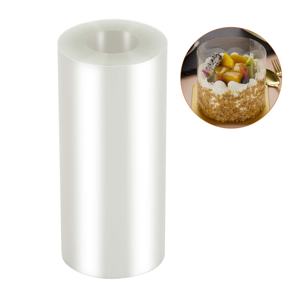 Tortenmanschetten, 16 X 100 Cm, Transparente Tortenrollen, Acetatplatte, Transparente Schokoladenmousse-Manschette, Backen, Umlaufender Rand, Dekorati-image