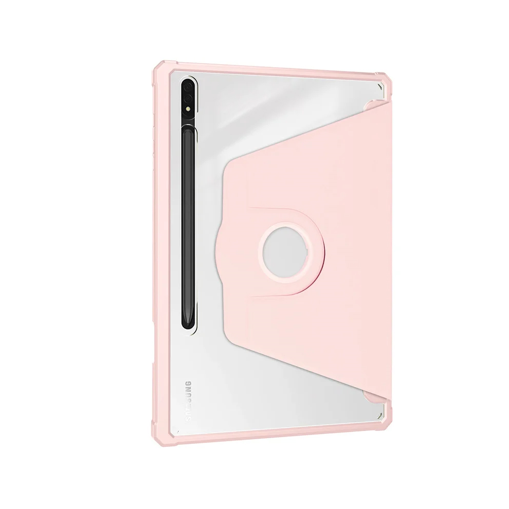 (, A9 Plus 11Inch) 360Æ³ Rotation Case For Samsung Tab S6 Lite A8 A9+ Pink 967854317602