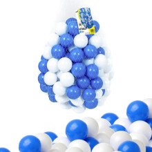 Zuvo Blue Ball Pit Balls 300 Pack for childrens - Colorful Plastic Balls for Kids' Pool & Ball Pits