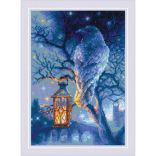 Riolis Counted Cross Stitch Kit Wise Raven 1876