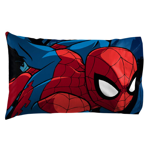 Ensemble de draps complet Jay Franco Marvel Spiderman Burst - 4 pièces super doux 1