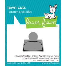 Lawn Fawn LF2340 Reveal Wheel Car Critters Add-On Custom Craft Dies