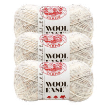 (3 Pack) Lion Brand Yarn Wool-Ease Yarn  Wheat