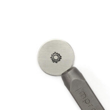 ImpressArt - Sun Metal Stamp Nature Steel Punch voor unieke ontwerpen, ambachten en doe-het-zelf-projecten (6 mm)
