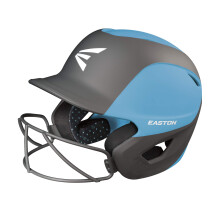 Easton | Casco da softball GHOST | Blu Carolina opaco/carbone bicolore | Grande/XLarge