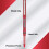 Pilot Pilot, Precise V5, Κάπα Ρολά Πενάκια, Επιπλέον Λεπτό 0,5 mm, Κόκκινο, Πακέτο 8 2