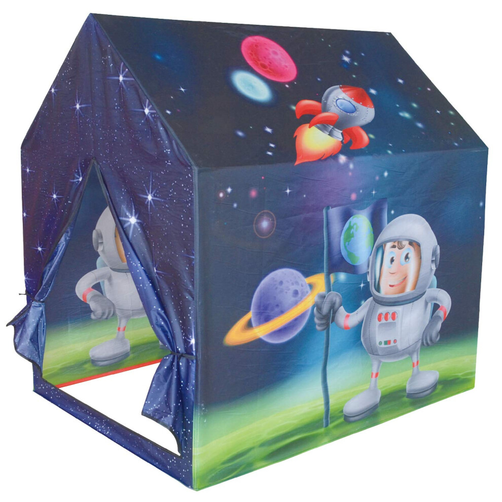 POCO DIVO Astronaut Space House Indoor Outdoor Rocket Ship Toddler Play Tent Foldable Spaceship Children Camping Tents Kids Pretend Star Obser-image-OPC-PFN9226-NEW