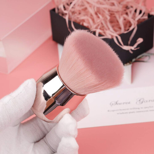 RN BEAUTY Μεγάλη Πούδρα Μάσκας Βούρτσα Εφαρμογής Μάκιγιαζ 2