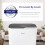 Levoit LEVOIT Vital100 Air Purifier Replacement  High-Efficiency Activated Carbon Filter  Vital 100-RF  1 Pack  White 4