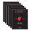 MCS Format Picture Frames  Gallery Wall Frames  White  8 x 10  6-Pack 1