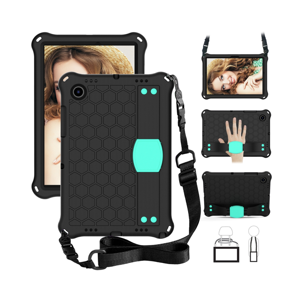 (Black Green, S5e 10.5 T720 T725) Armor Case For Samsung Galaxy Tab A9 Plus A8 10.5 Green,Black 967854333954