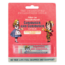 Alice nel Paese delle Meraviglie Curioser e Curioser balsamo per labbra in tubo aromatizzato alla marmellata di arancia - Cruelty-Free e prodotto