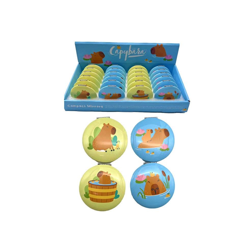 Compact Mirror - Capybara Zoo & Wildlife Themed Gifts