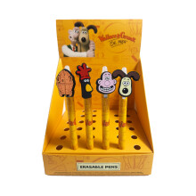 Erasable Pen with PVC Topper - Wallace and Gromit Stationery