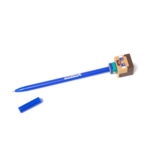 Erasable Pen with Silicone Topper - Minecraft Chibi Style Stationery 2