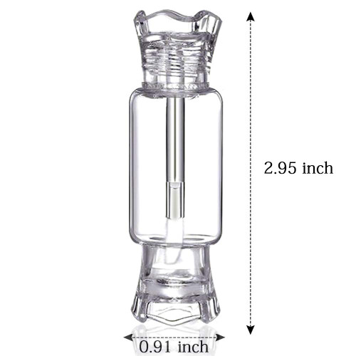 KINMAD 24 Τεμ 8ml Φορητές Θήκες Λιπ Γκλος Άδειες Σχήμα Καραμέλας 1